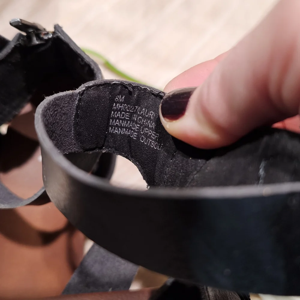 Stylish Black Sandals